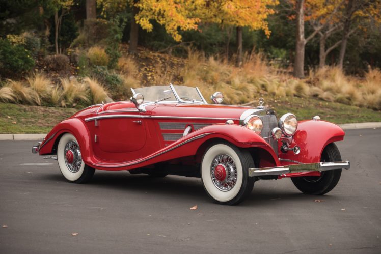 1937, Mercedes, Benz, 540k, Special, Roadster, Luxury, Vintage HD Wallpaper Desktop Background
