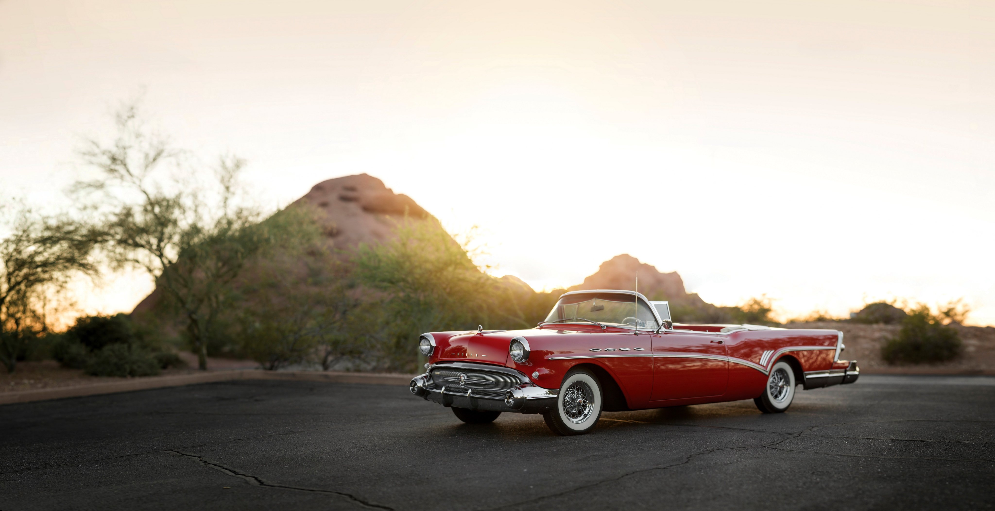 1957, Buick, Super, Convertible, Luxury, Retro Wallpaper