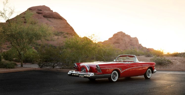 1957, Buick, Super, Convertible, Luxury, Retro HD Wallpaper Desktop Background