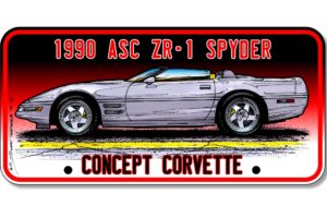 1990, Asc, Zr 1, Spyder, Chevrolet, Corvette, Muscle, Supercar
