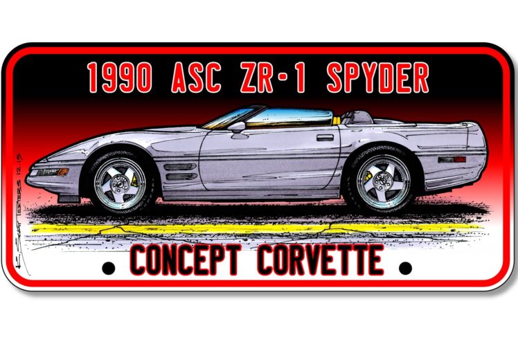 1990, Asc, Zr 1, Spyder, Chevrolet, Corvette, Muscle, Supercar HD Wallpaper Desktop Background