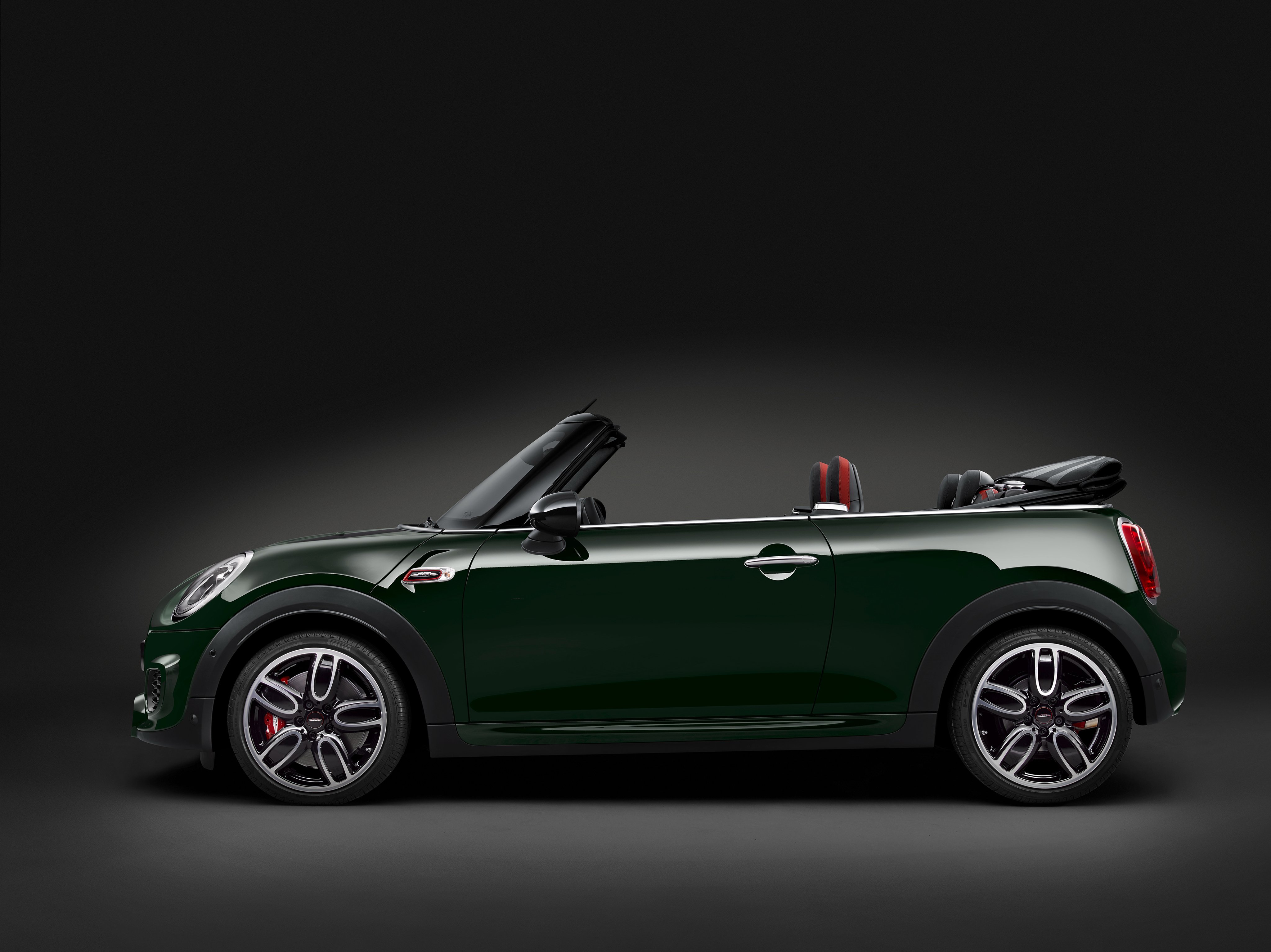 2016, Mini, John, Cooper, Works, Cabrio, F57 Wallpaper