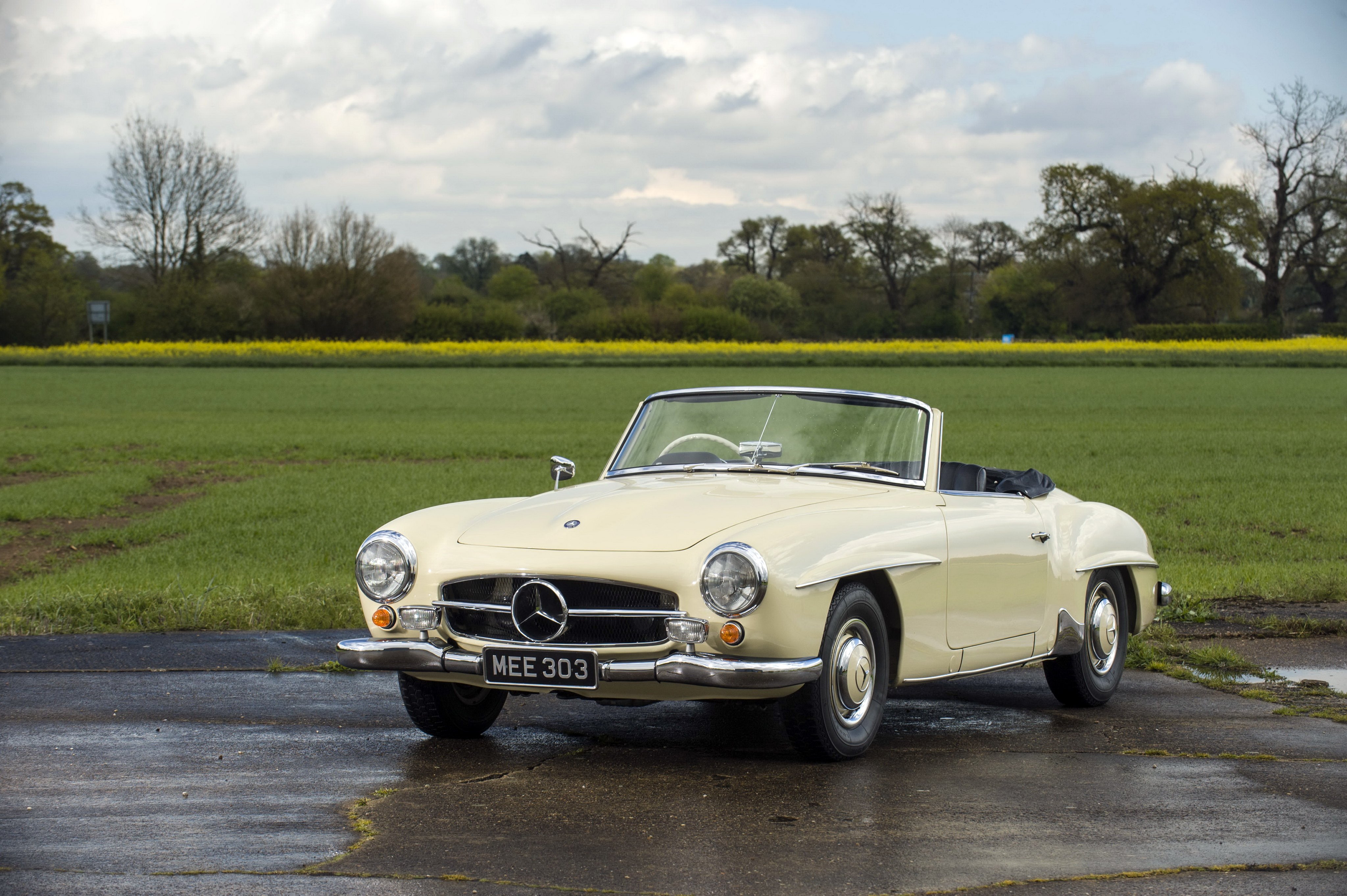 1955 62, Mercedes, Benz, 190sl, Uk spec, R121, 190, S l, Retro, Luxury Wallpaper