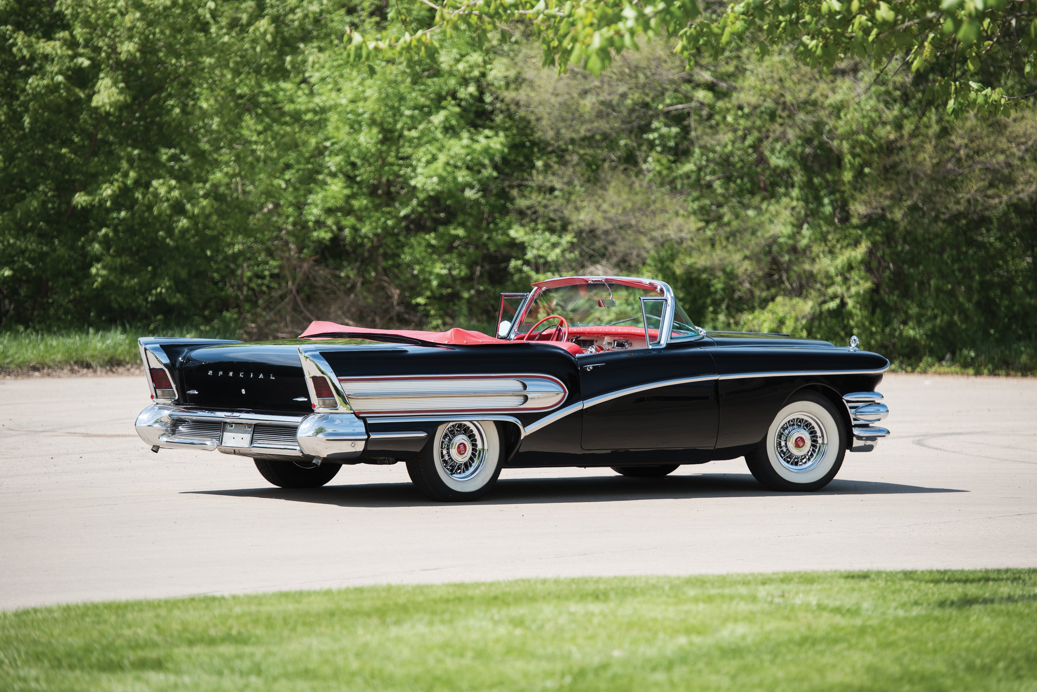 1958, Buick, Special, Convertible, Luxury, Retro Wallpaper