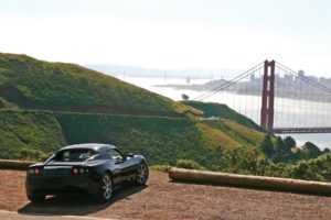 landscapes, Cars, Golden, Gate, Bridge, Tesla