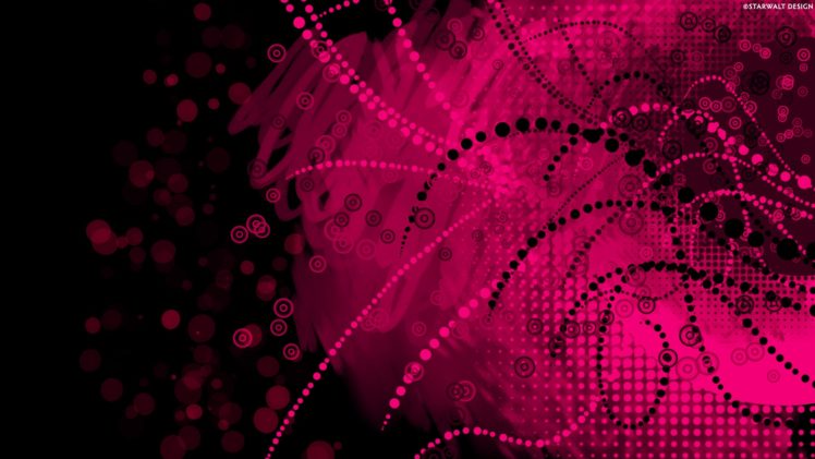 abstract, Pink, Paint HD Wallpaper Desktop Background