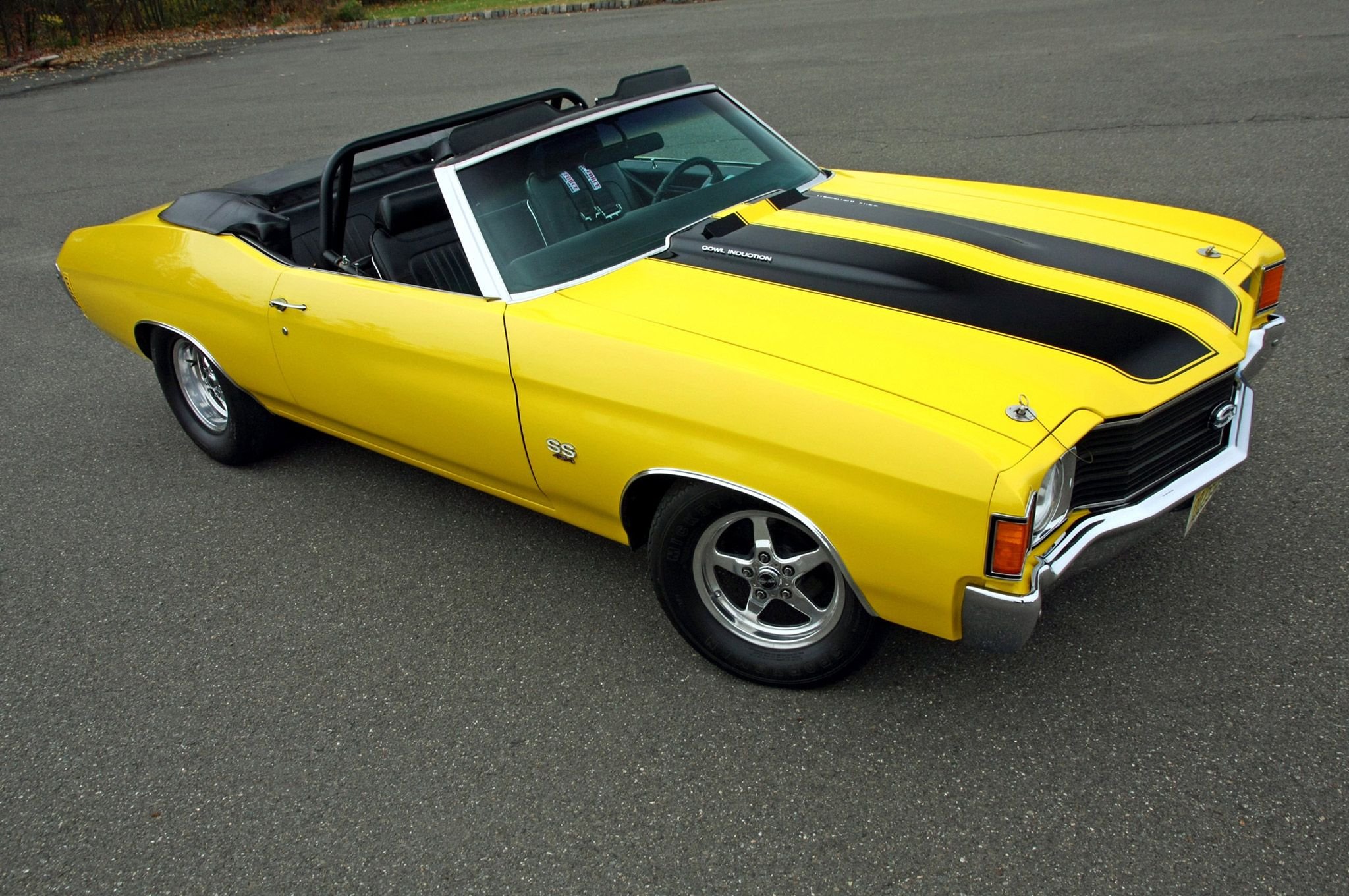 1972, Chevrolet, Chevelle, S s, Hot, Rod, Rods, Custom, Muscle, Classic, Convertible Wallpaper