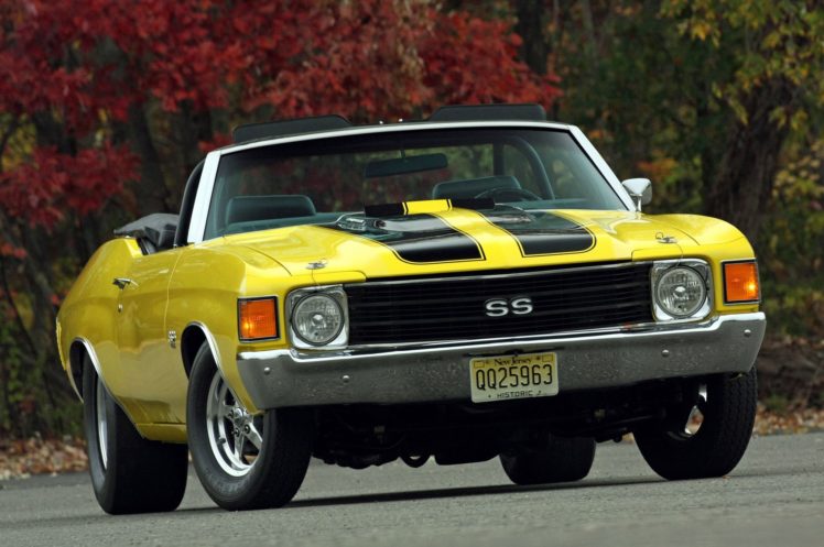 1972, Chevrolet, Chevelle, S s, Hot, Rod, Rods, Custom, Muscle, Classic, Convertible HD Wallpaper Desktop Background