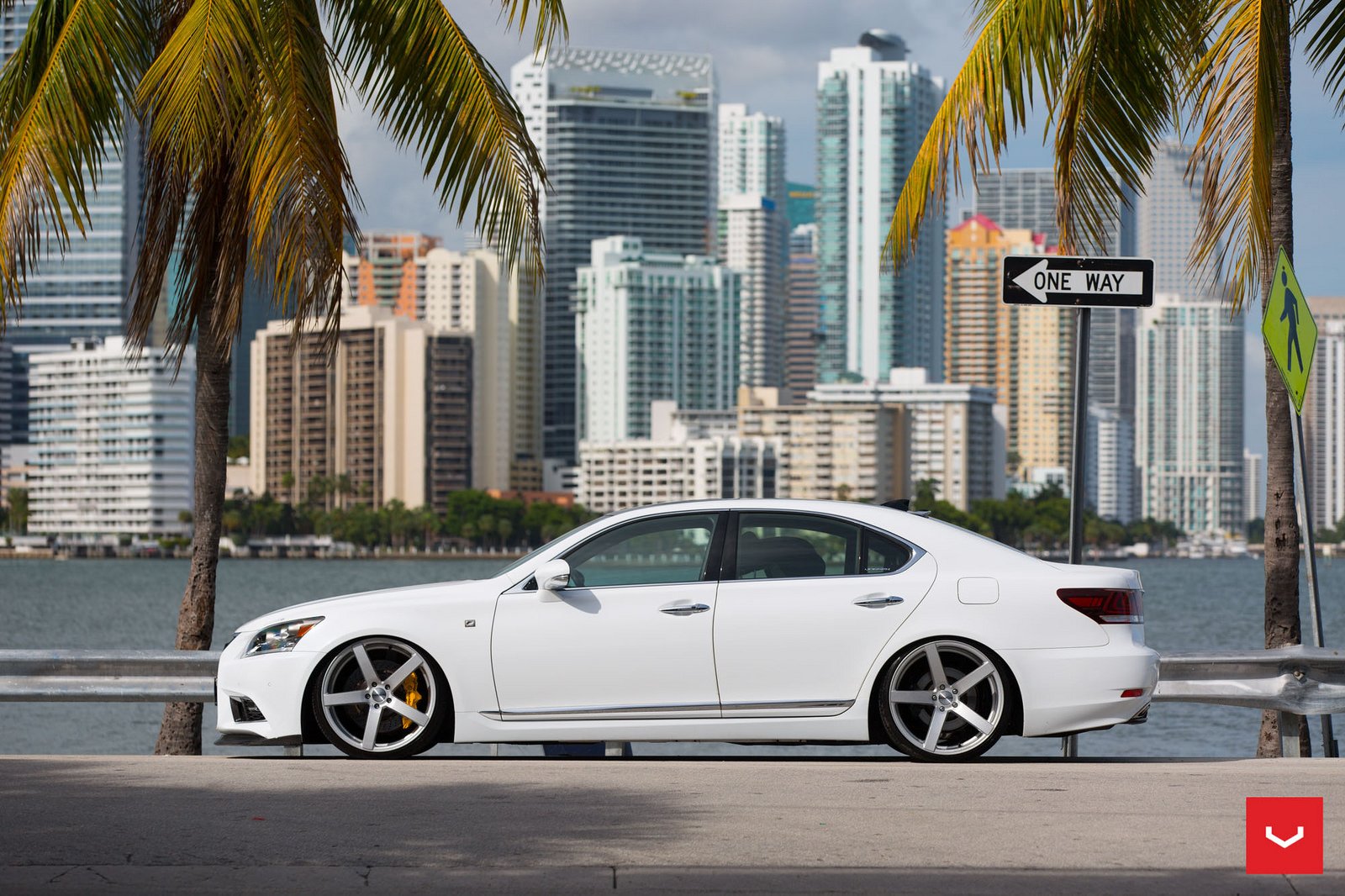 lexus, Ls, White, Sedan, Cars, Vossen, Wheels Wallpaper