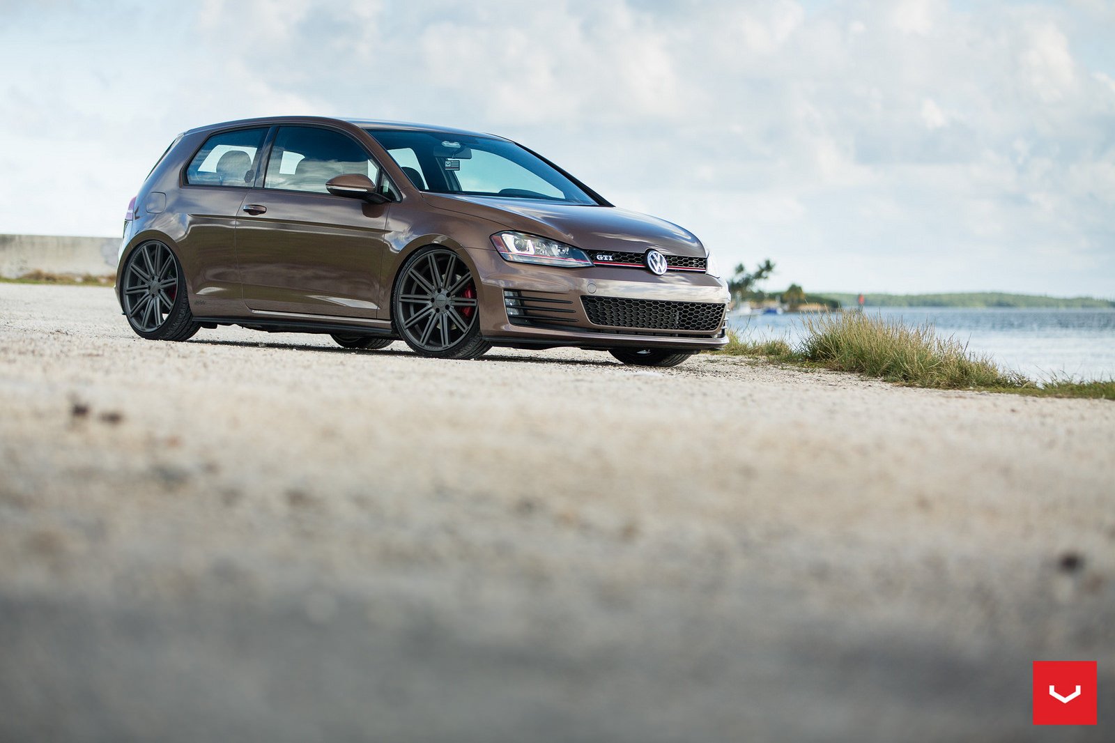 volkswagen, Gti, Cars, Vossen, Wheels Wallpaper