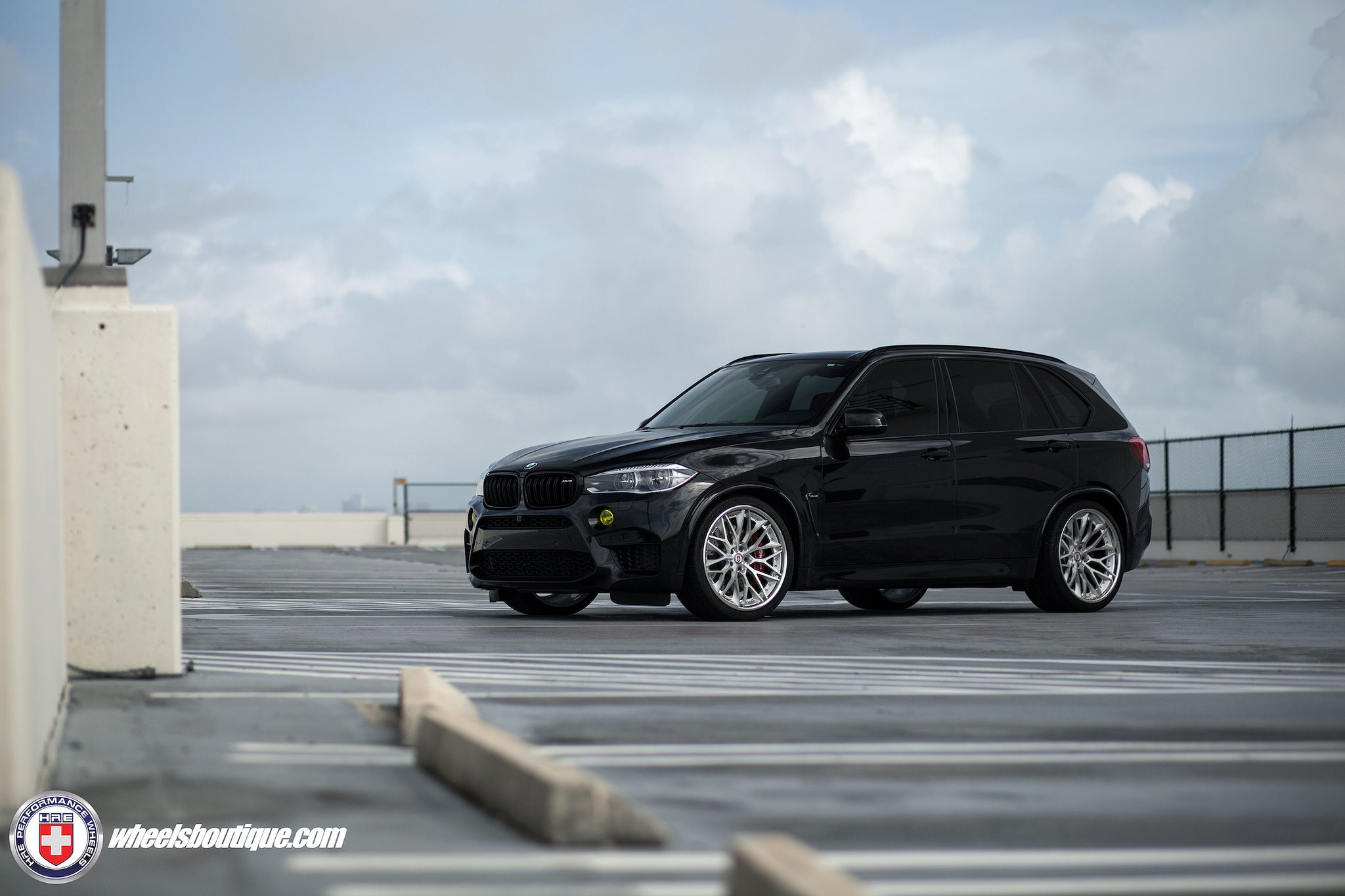 bmw, X5m, Black, Suv, Cars, Hre, Wheels Wallpaper