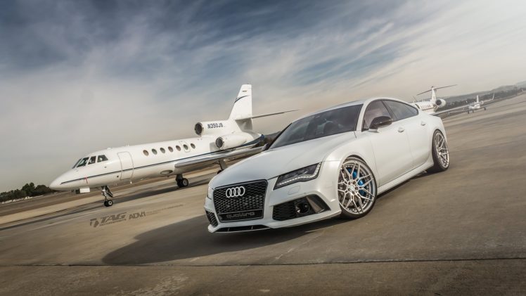 adv1, Wheels, Audi, Rs7, White, Cars HD Wallpaper Desktop Background