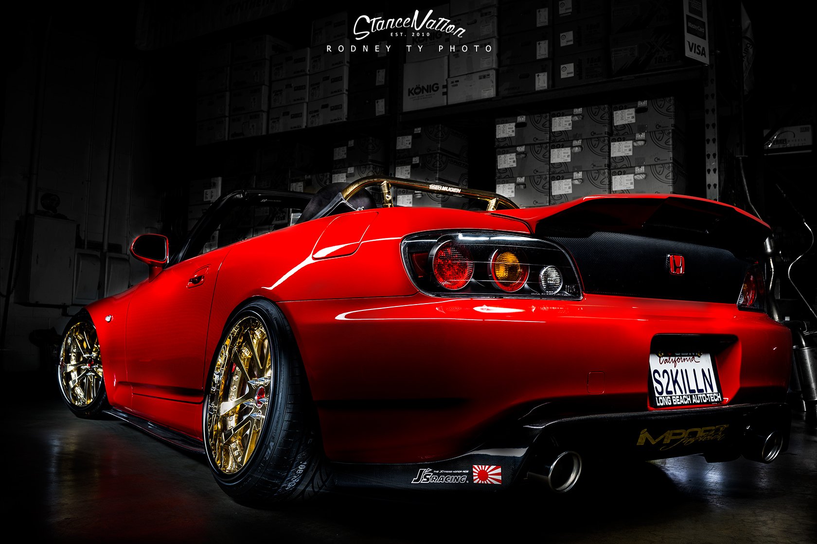 honda, S2000, Cars, Red, Convertible Wallpaper