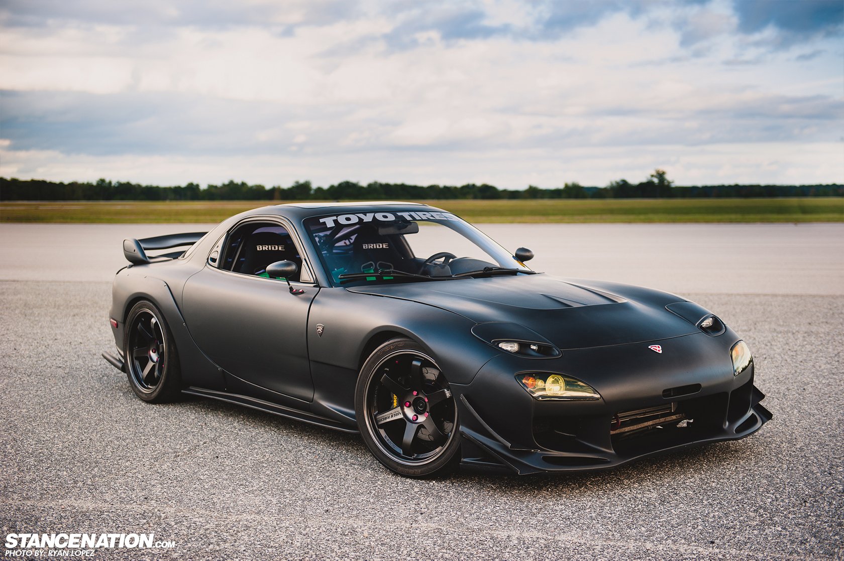 mazda, Rx7, Cars, Coupe, Black Wallpaper