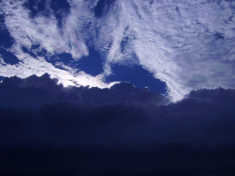 blue, Sky, Clouds, White HD Wallpaper Desktop Background