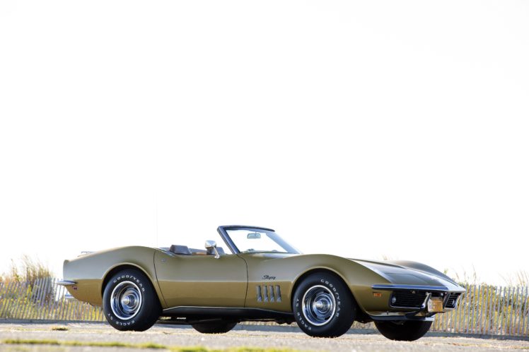 1969, Chevrolet, Corvette, Sting, Ray, Muscle, Supercar, Classic, Convertible, Stingray HD Wallpaper Desktop Background