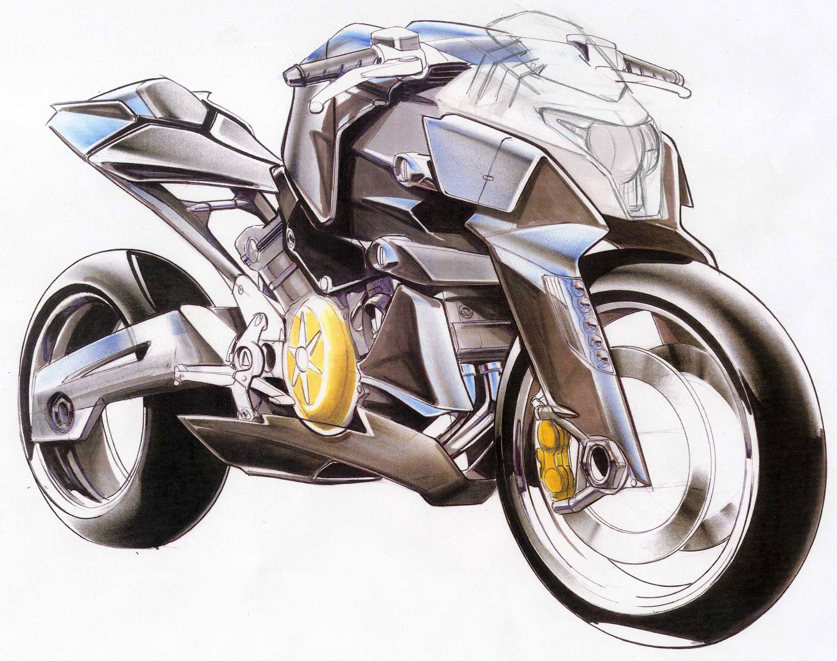 2009, Aprilia, Fv2, 1200, Concept Wallpaper