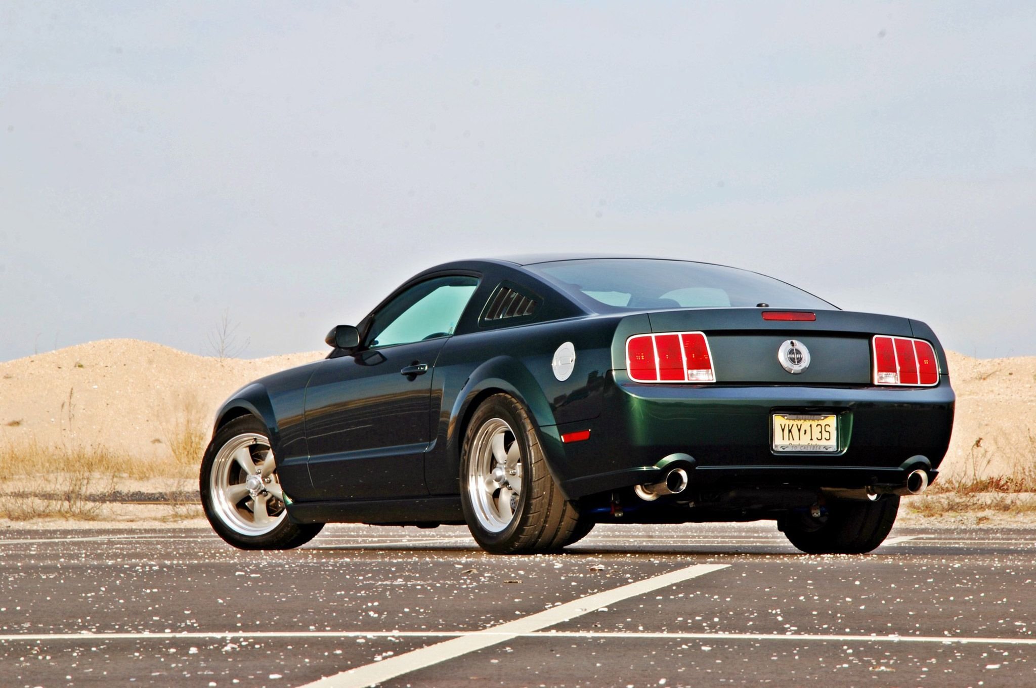 2009, Ford, Bullitt, Mustang, Muscle, Hot, Rod, Rods Wallpaper