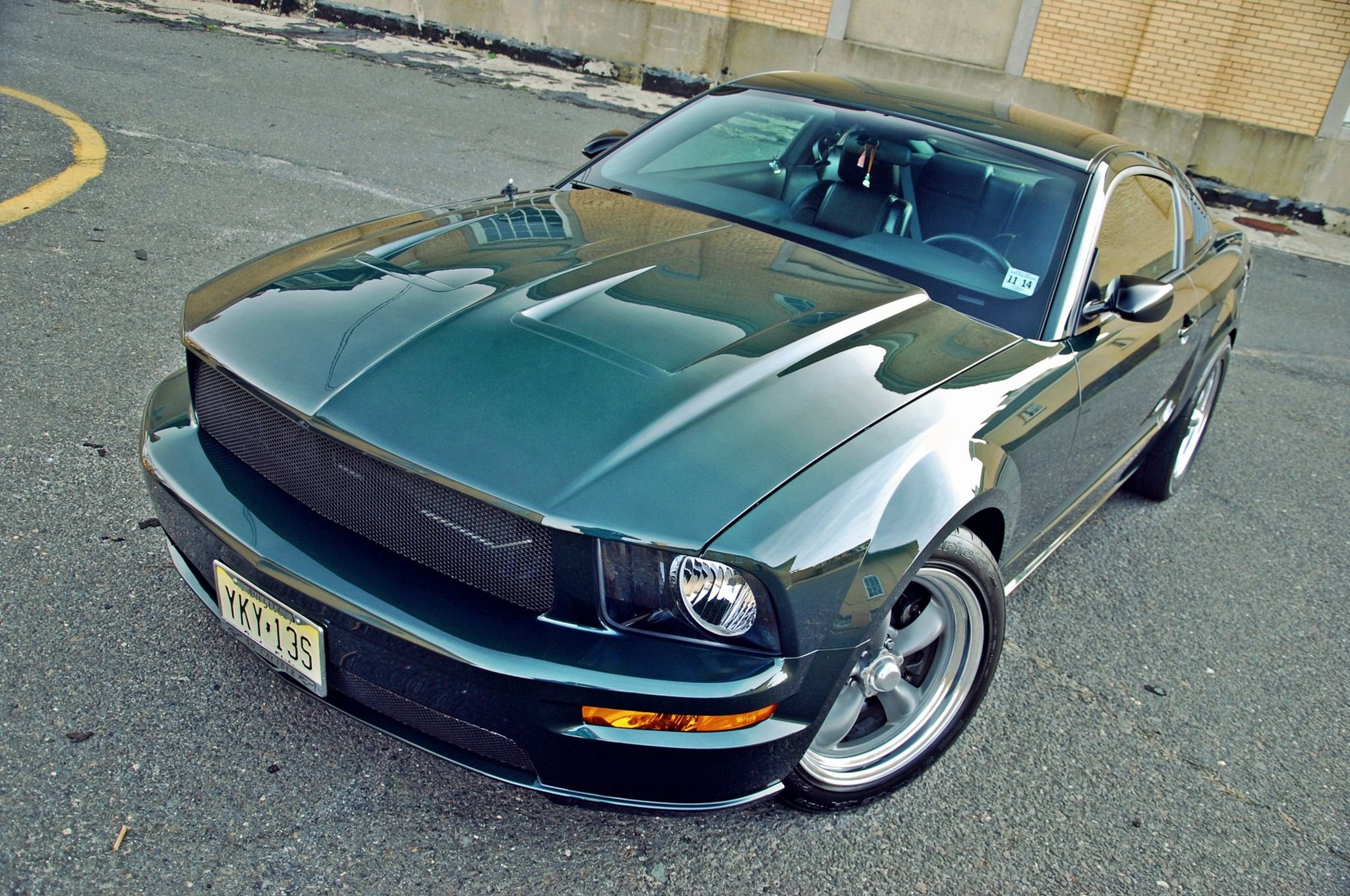 2009, Ford, Bullitt, Mustang, Muscle, Hot, Rod, Rods Wallpaper