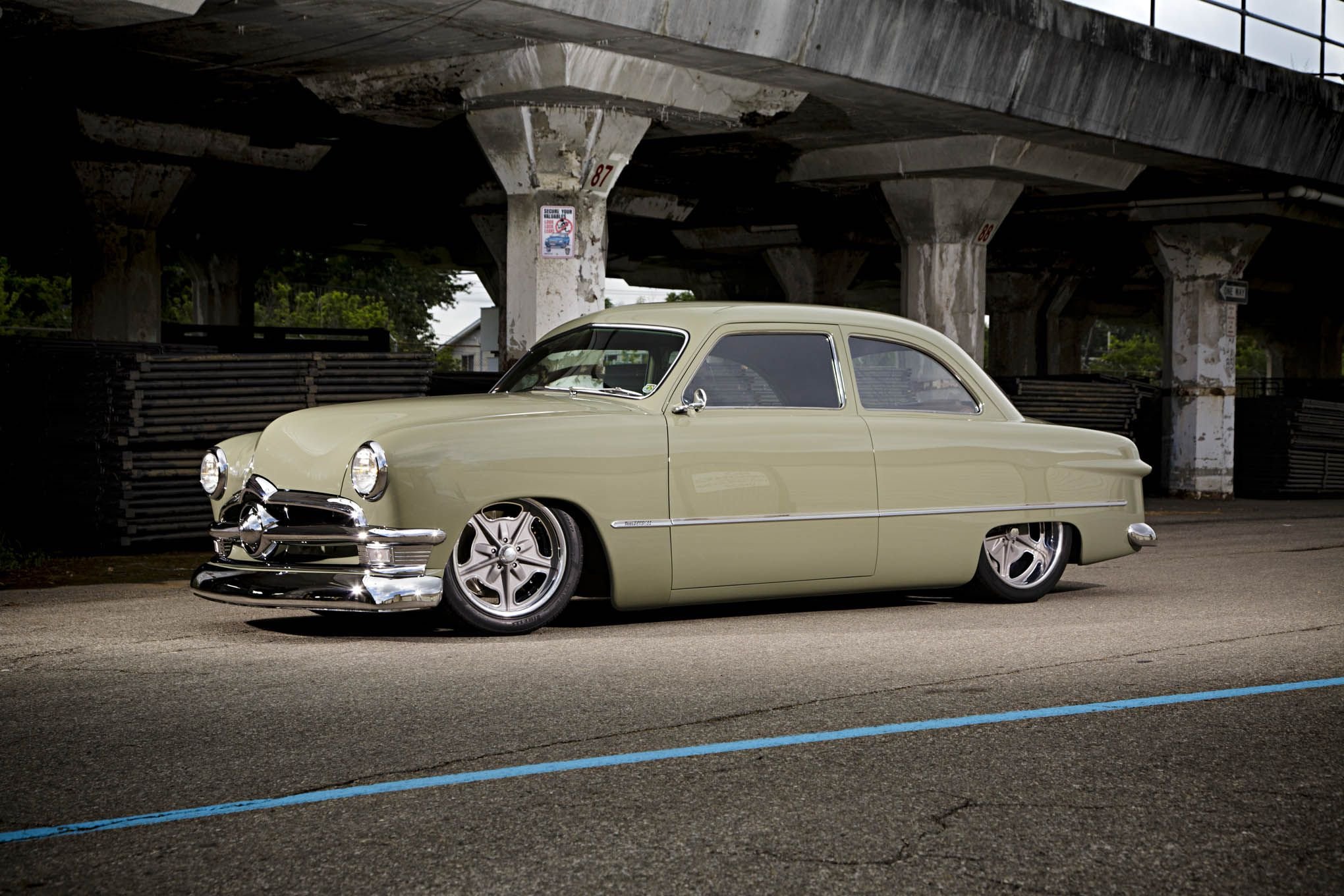 1949, Ford, Coupe, Custom, Hot, Rod, Rods, Retro Wallpaper