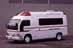 1991, Nissan, Paramedic, Concept, Emergency, Fire, Firetruck, Ambulance, Van, Semi, Tractor