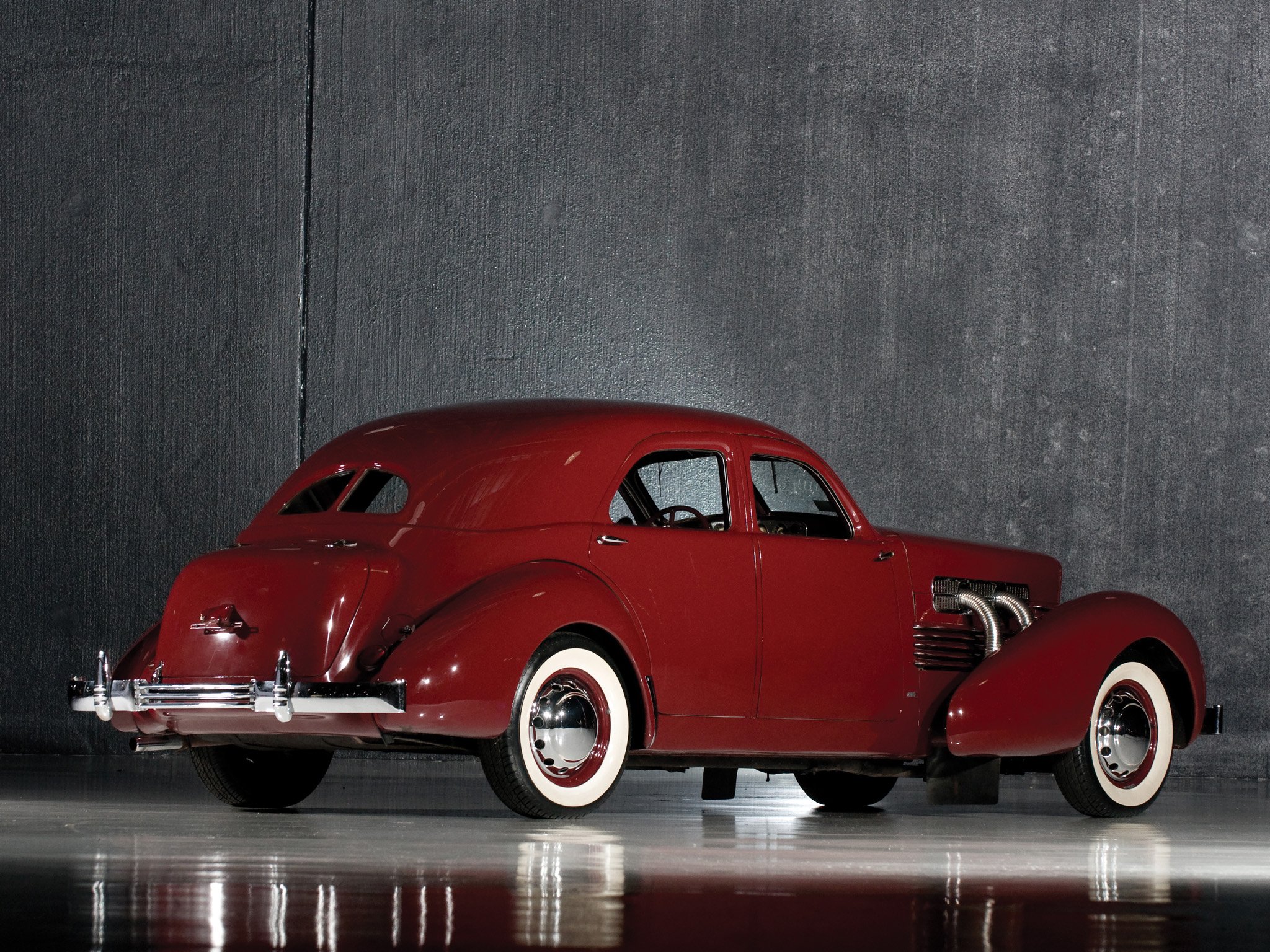 1937, Cord, 812, Supercharged, Beverly, Sedan, Bustlback, Luxury, Vintage Wallpaper
