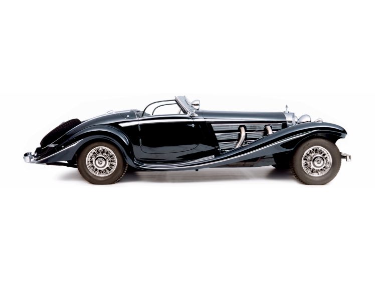 1936, Mercedes, Benz, 500k, Special, Roadster, Vintage, Luxury HD Wallpaper Desktop Background