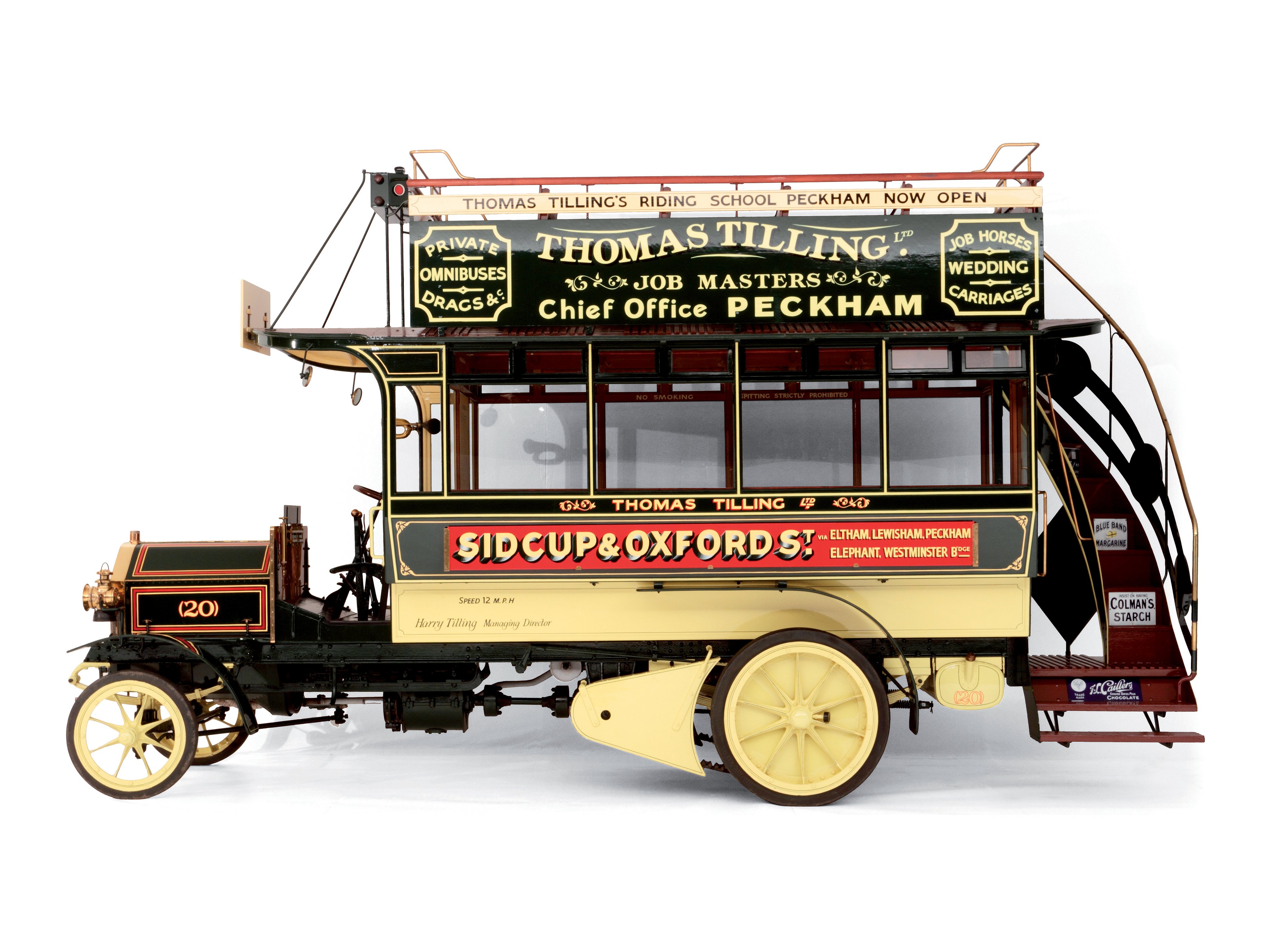 1904, Milnes, Daimler, Double, Decker, Bus, Transport, Semi, Tractor Wallpaper