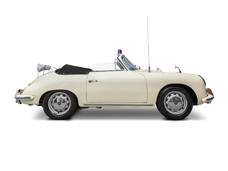 1962, Porsche, 356b, 1600, Cabriolet, Reutter, Polizei, T 5, Police, Emergency, Classic HD Wallpaper Desktop Background
