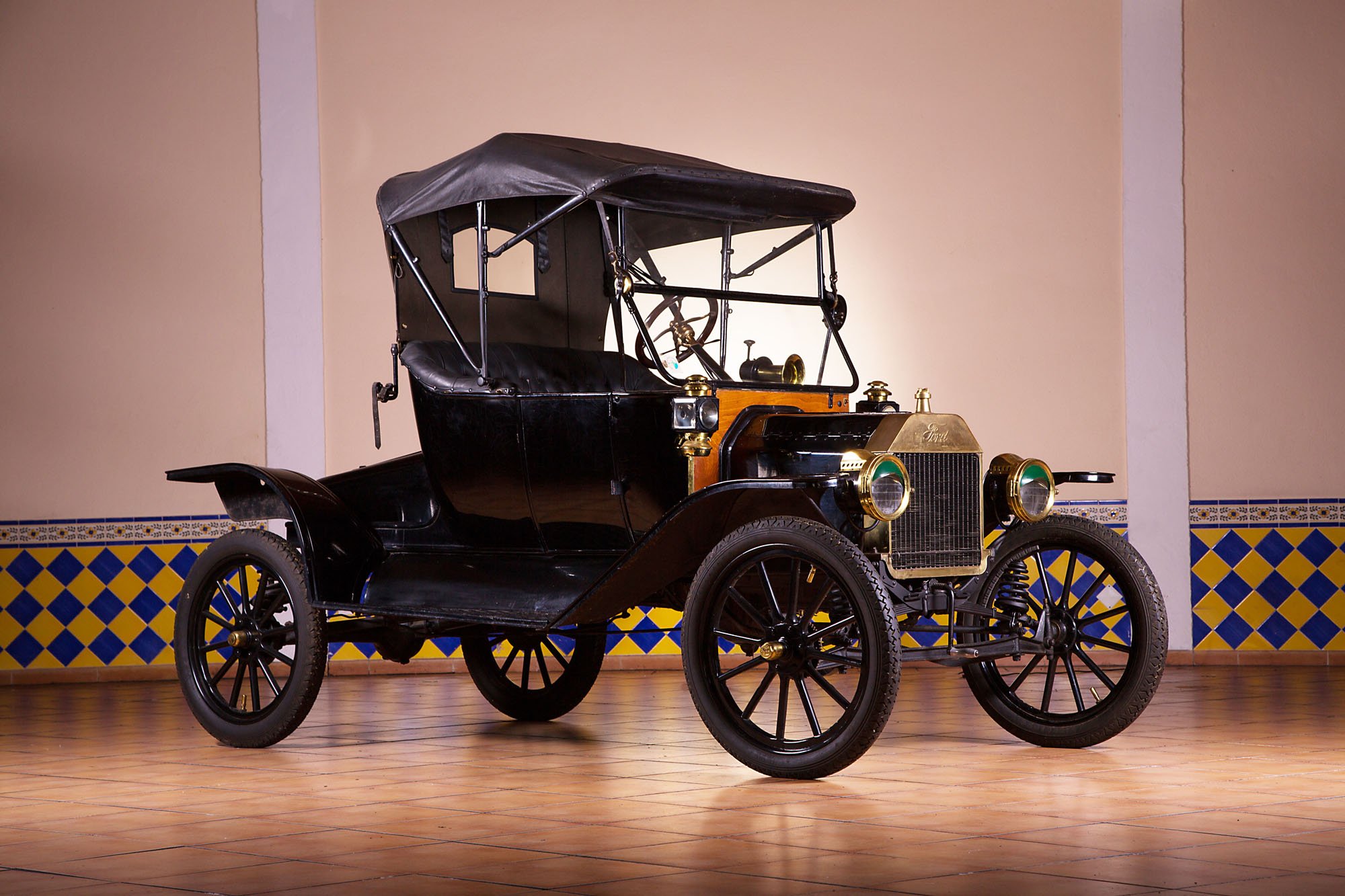 1913, Ford, Model t, Runabout, Vintage Wallpaper