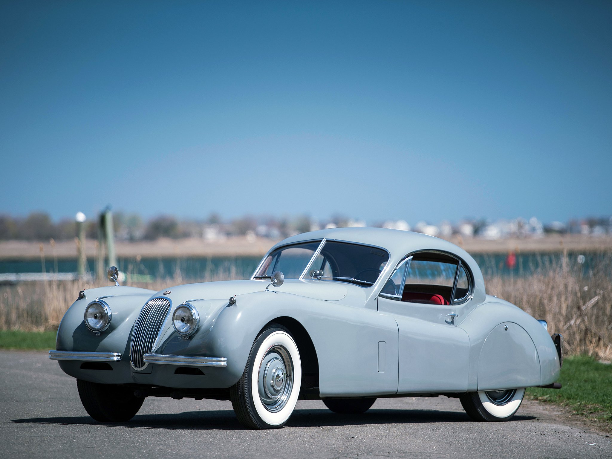 1951, Jaguar, Xk120, Fixed, Head, Coupe, Luxury, Retro Wallpaper
