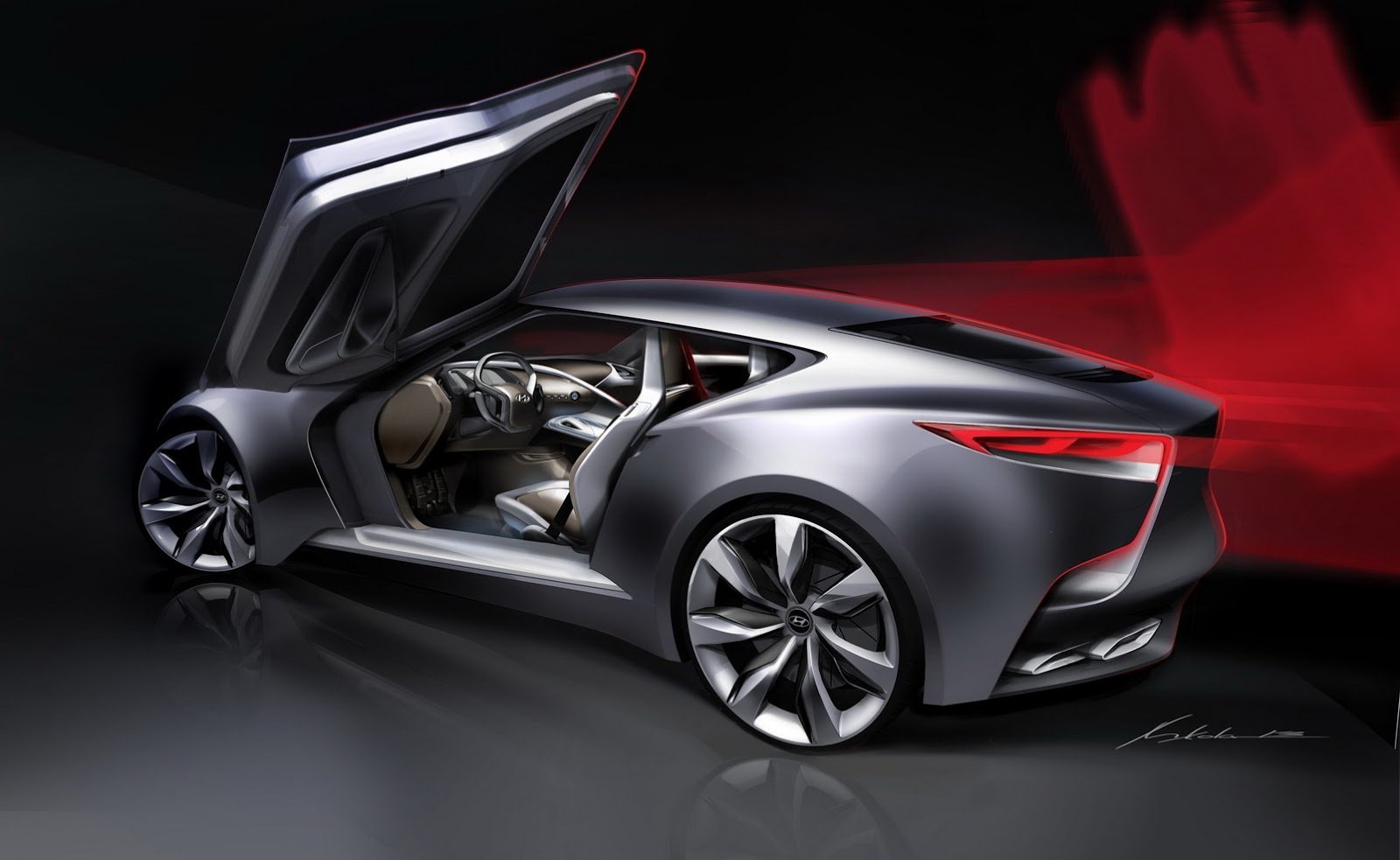 hyundai, Genesis, Concept, Cars Wallpaper