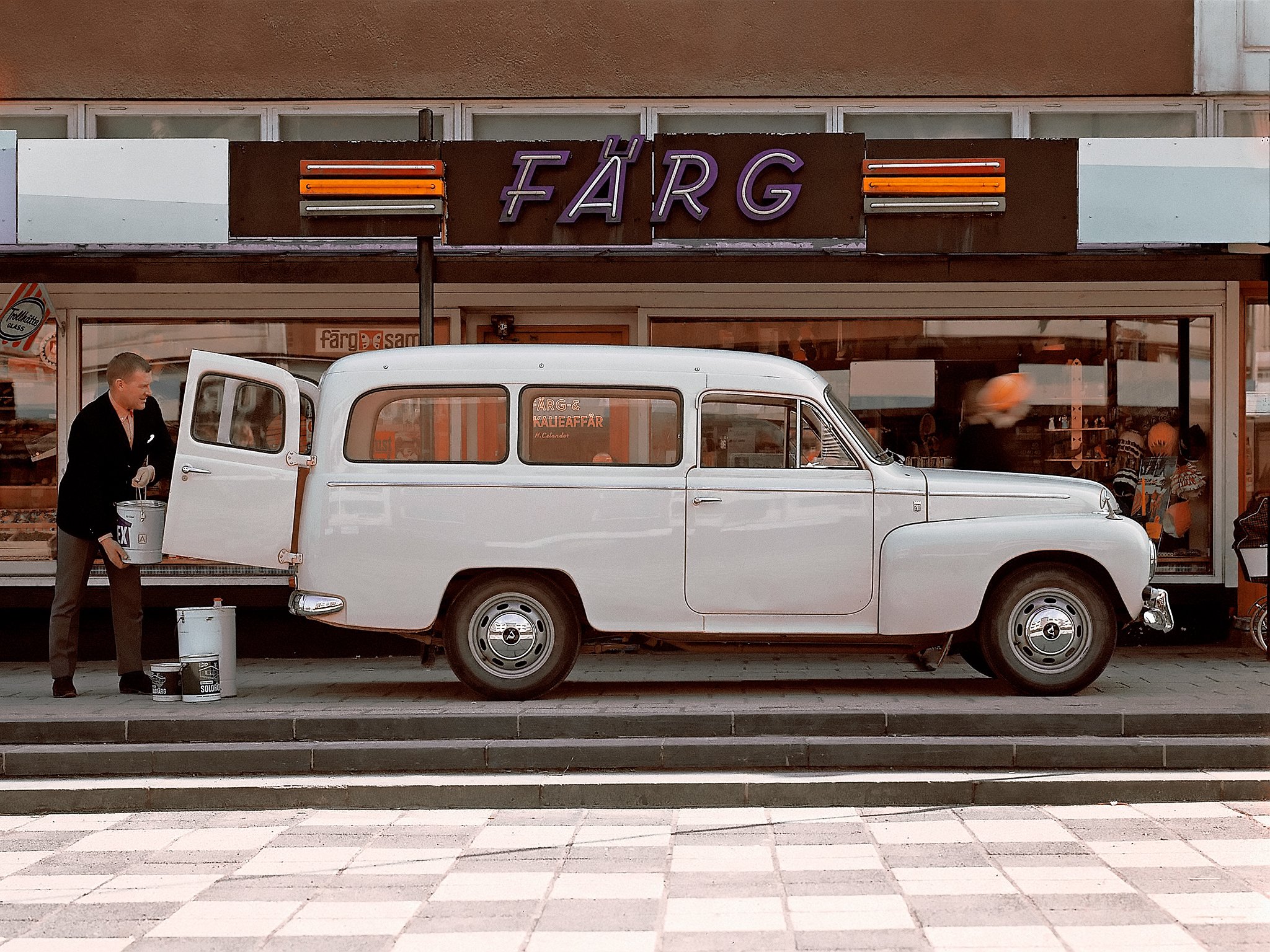 1960 69, Volvo, P210, Delivery, Stationwagon, Classic Wallpaper