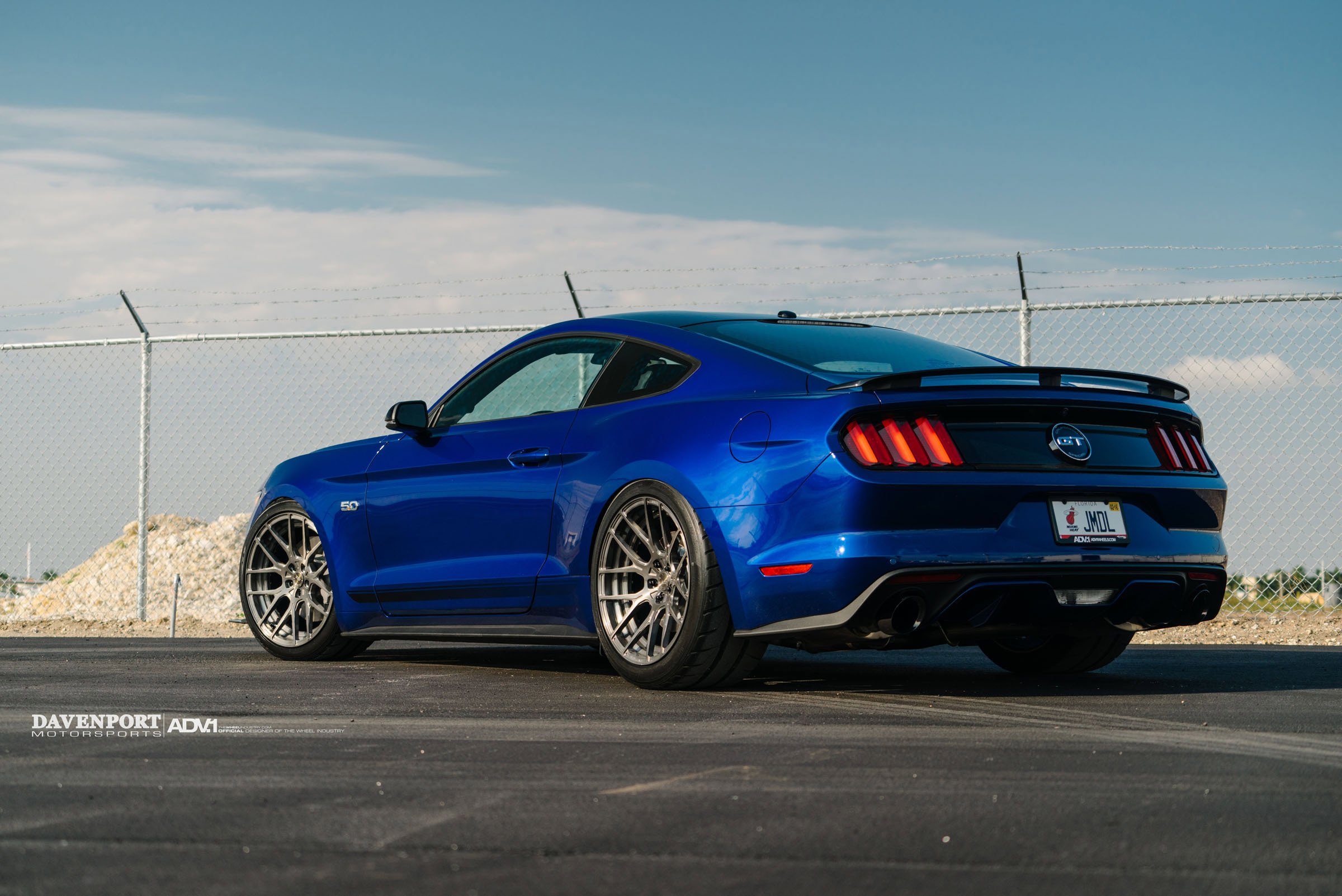 ford, Mustang, Gt, Adv1, Wheels, Blue, Cars Wallpaper