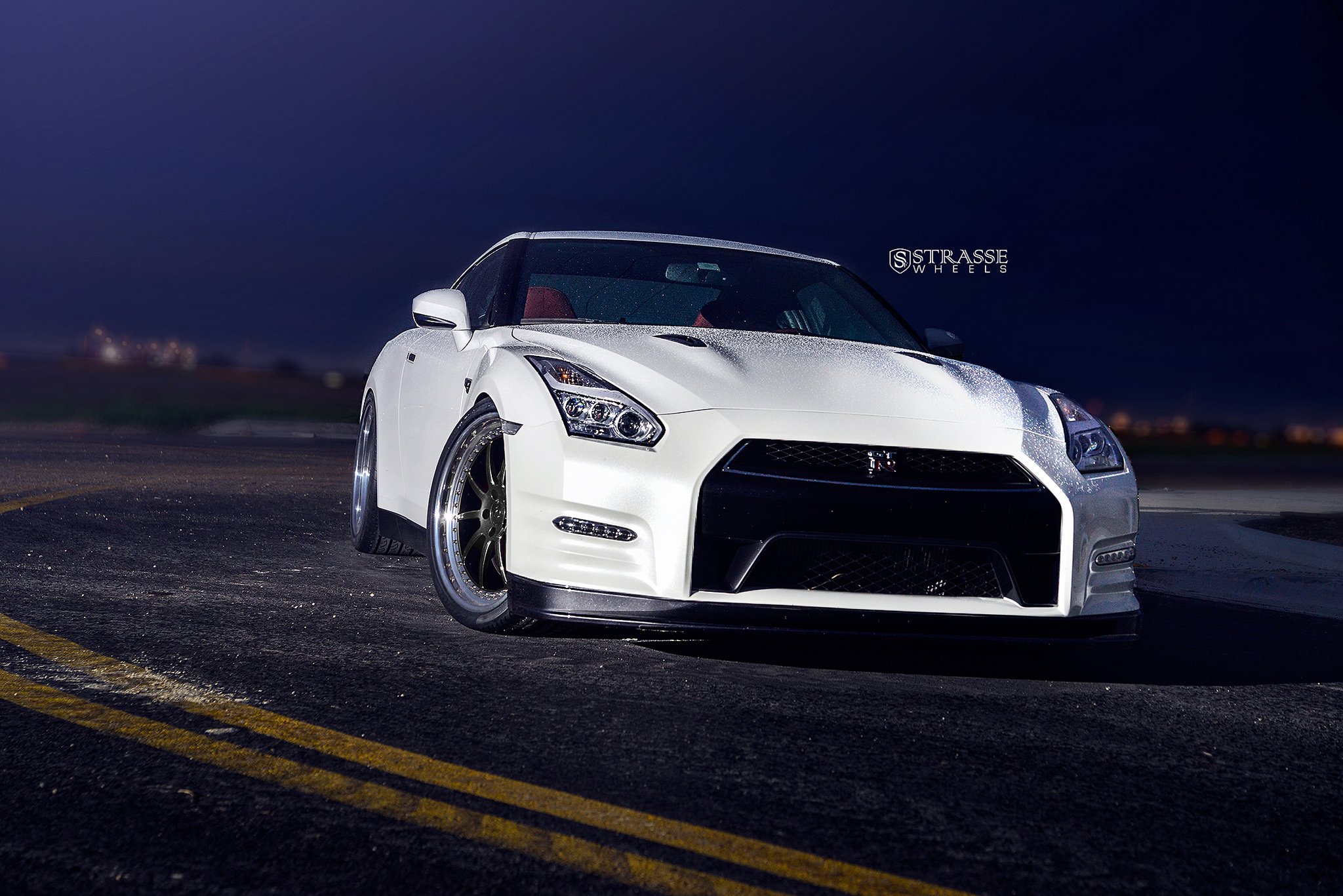 nissan, Gt r, Strasse, Wheels, Godzilla, White, Cars Wallpaper