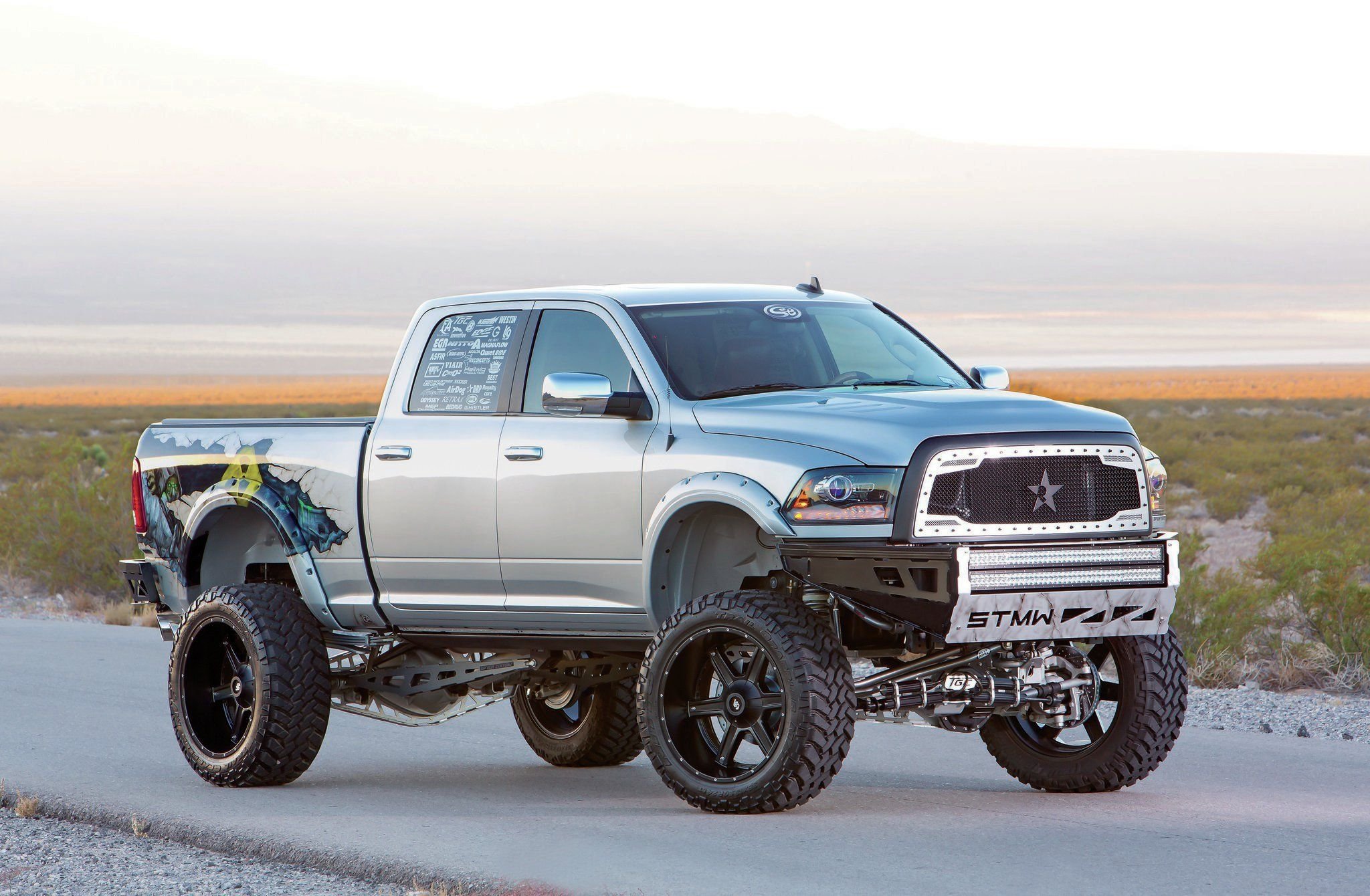 2013, Dodge, Ram, 2500, 4x4, Pickup, Custom, Tuning, Mopar Wallpaper