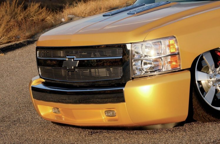 2007, Chevrolet, Silverado, Pickup, Custom, Lowrider, Hot, Rod, Rods HD Wallpaper Desktop Background