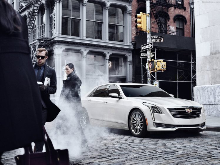 2016, Cadillac, Cars, Ct6, Sedan, White HD Wallpaper Desktop Background