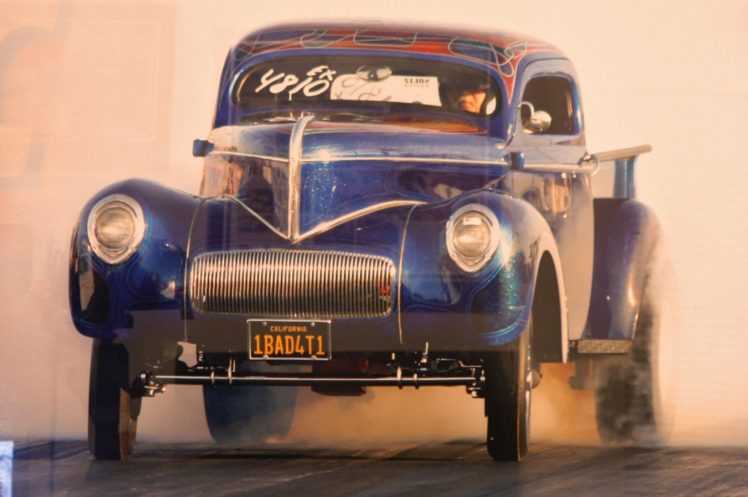 1941, Willys, Pickup, Gasser, Hot, Rod, Rods, Custom, Retro, Drag, Race, Racing HD Wallpaper Desktop Background