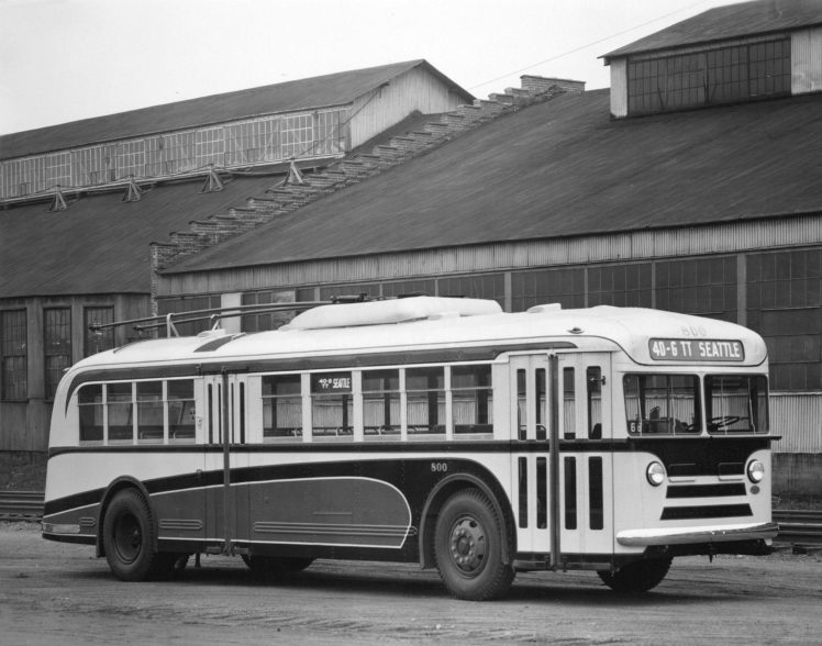 1940, Twin, Coach, Model 40, Gtt, Bus, Retro, Transport, Semi, Tractor HD Wallpaper Desktop Background