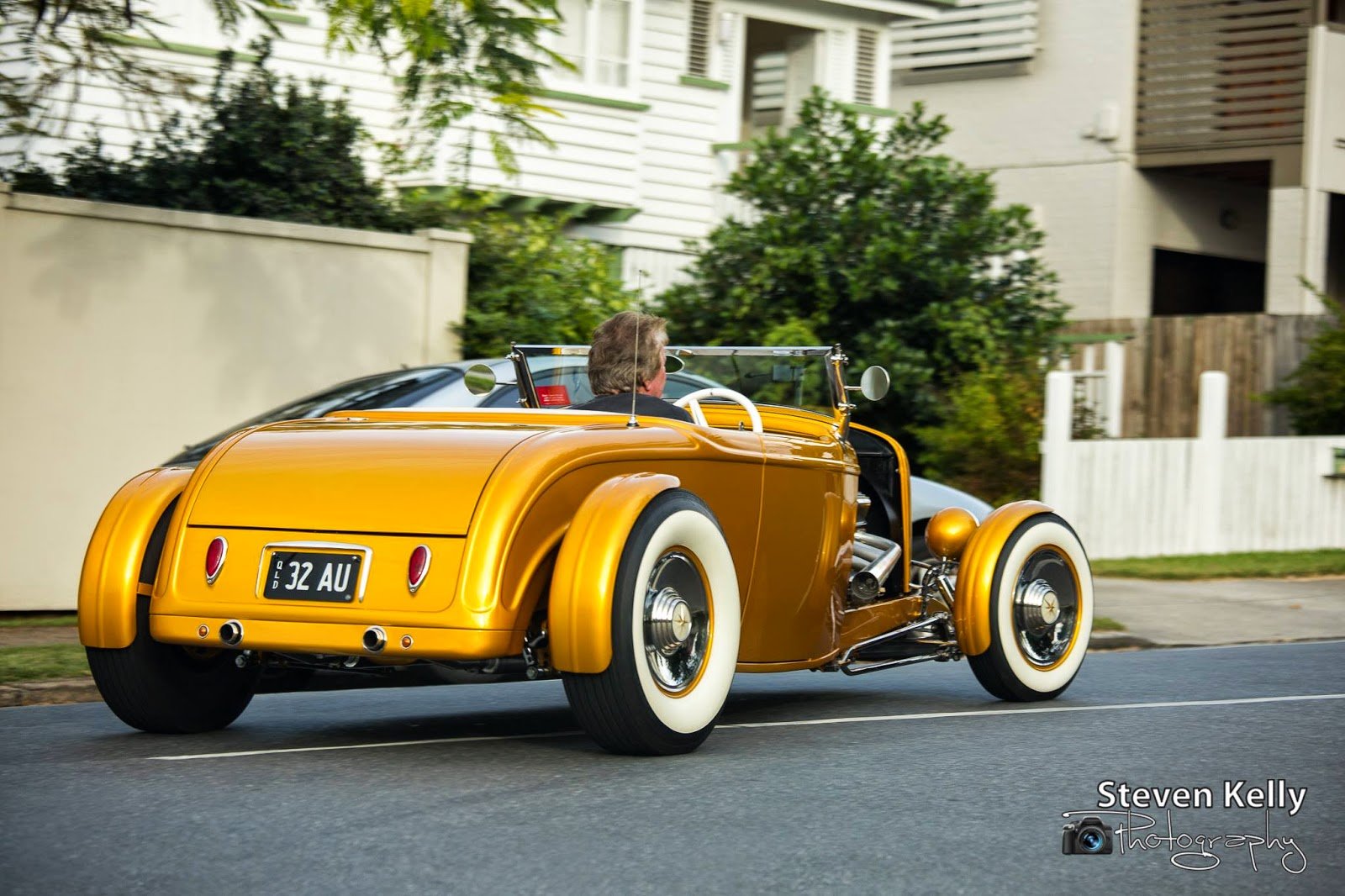 1932, Roadster, Custom, Hot, Rod, Rods, Vintage Wallpaper