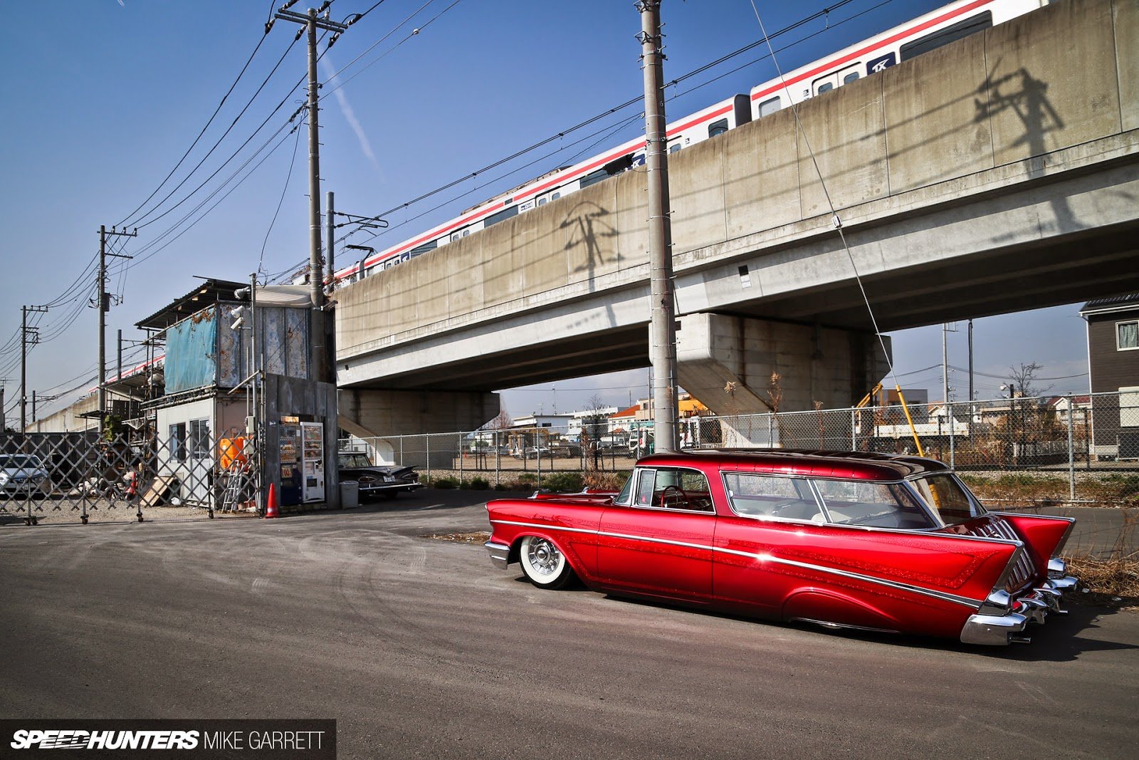 19, 57, Chevrolet, Nomad, Stationwagon, Custom, Lowrider, Retro Wallpaper