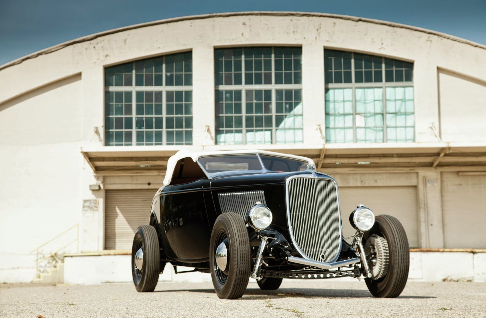 1933, Ford, Roadster, Custom, Hot, Rod, Rods, Vintage Wallpaper