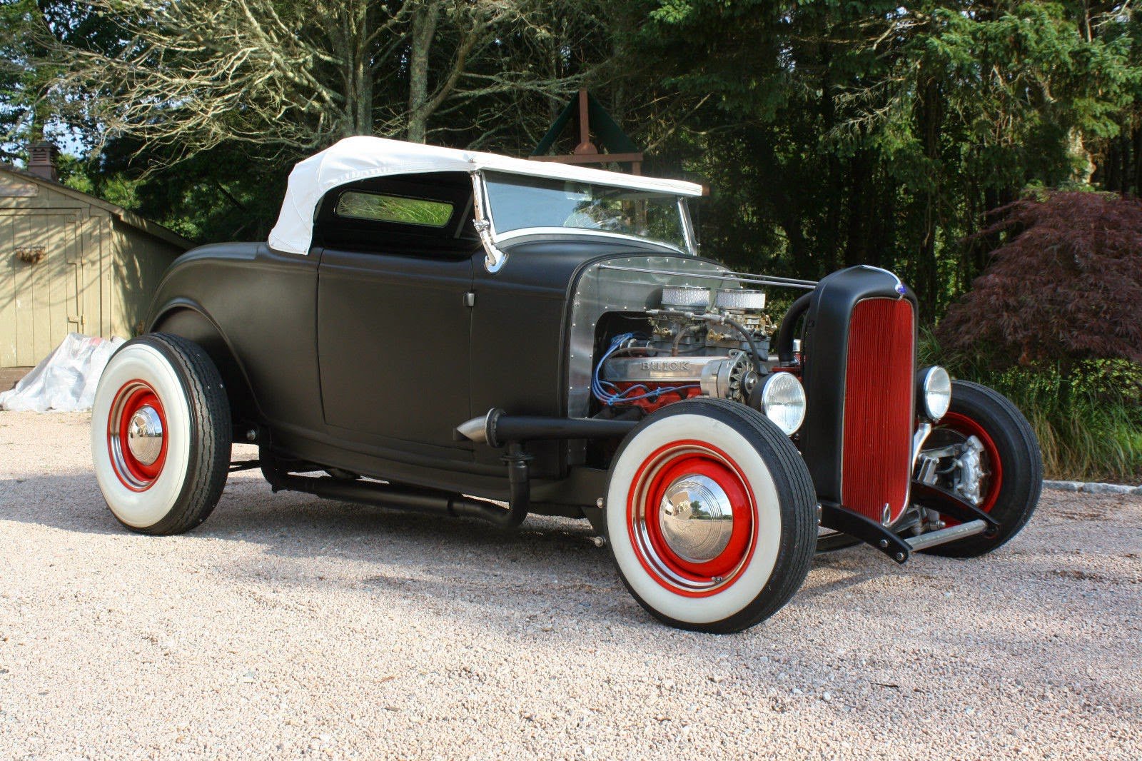 1932, Ford, Roadster, Custom, Hot, Rods, Rod, Vintage Wallpaper