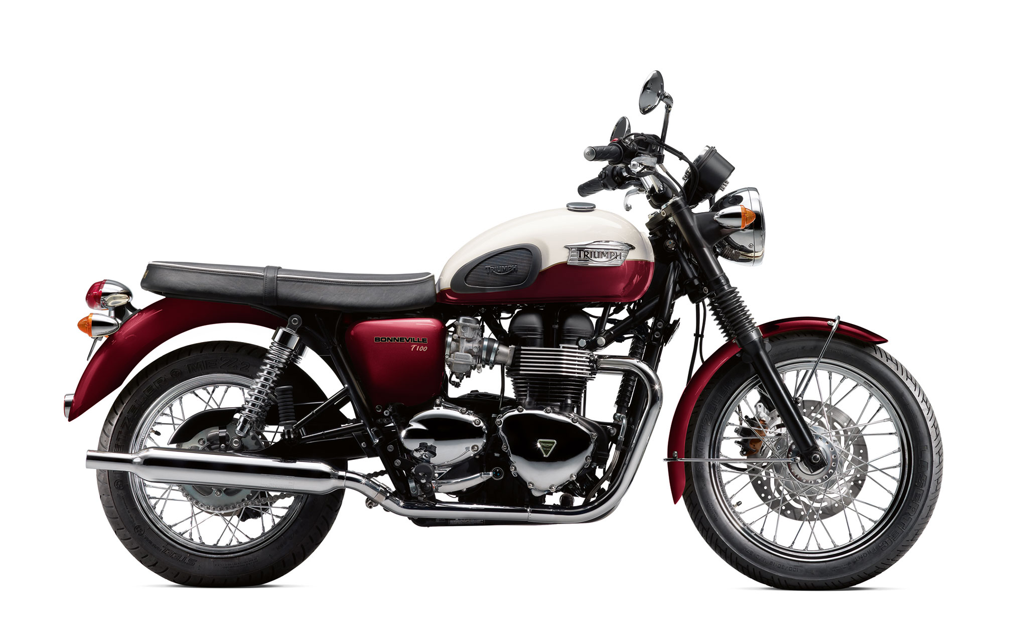 2013, Triumph, Bonneville, T100 Wallpaper