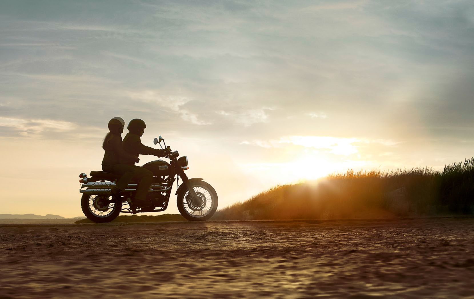 2013, Triumph, Scrambler Wallpaper