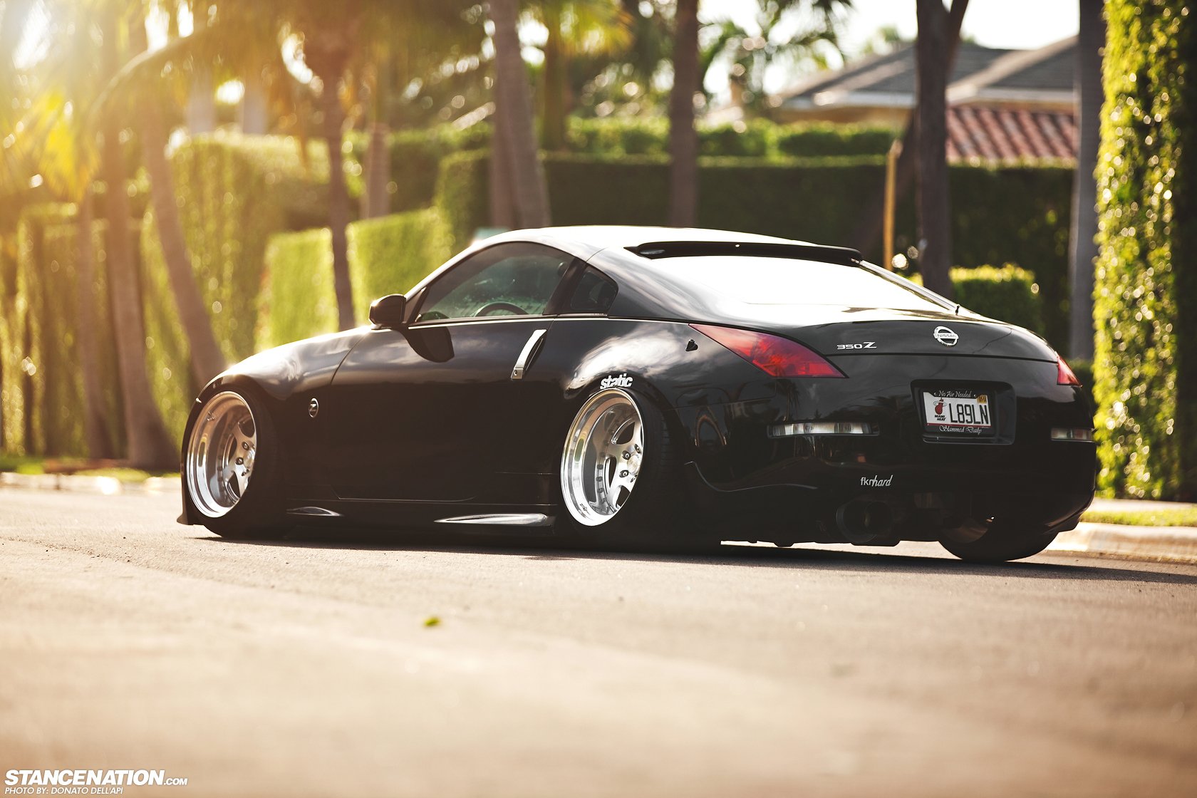 nissan, 350z, Black, Body, Kit, Cars, Modifie Wallpapers HD / Desktop ...