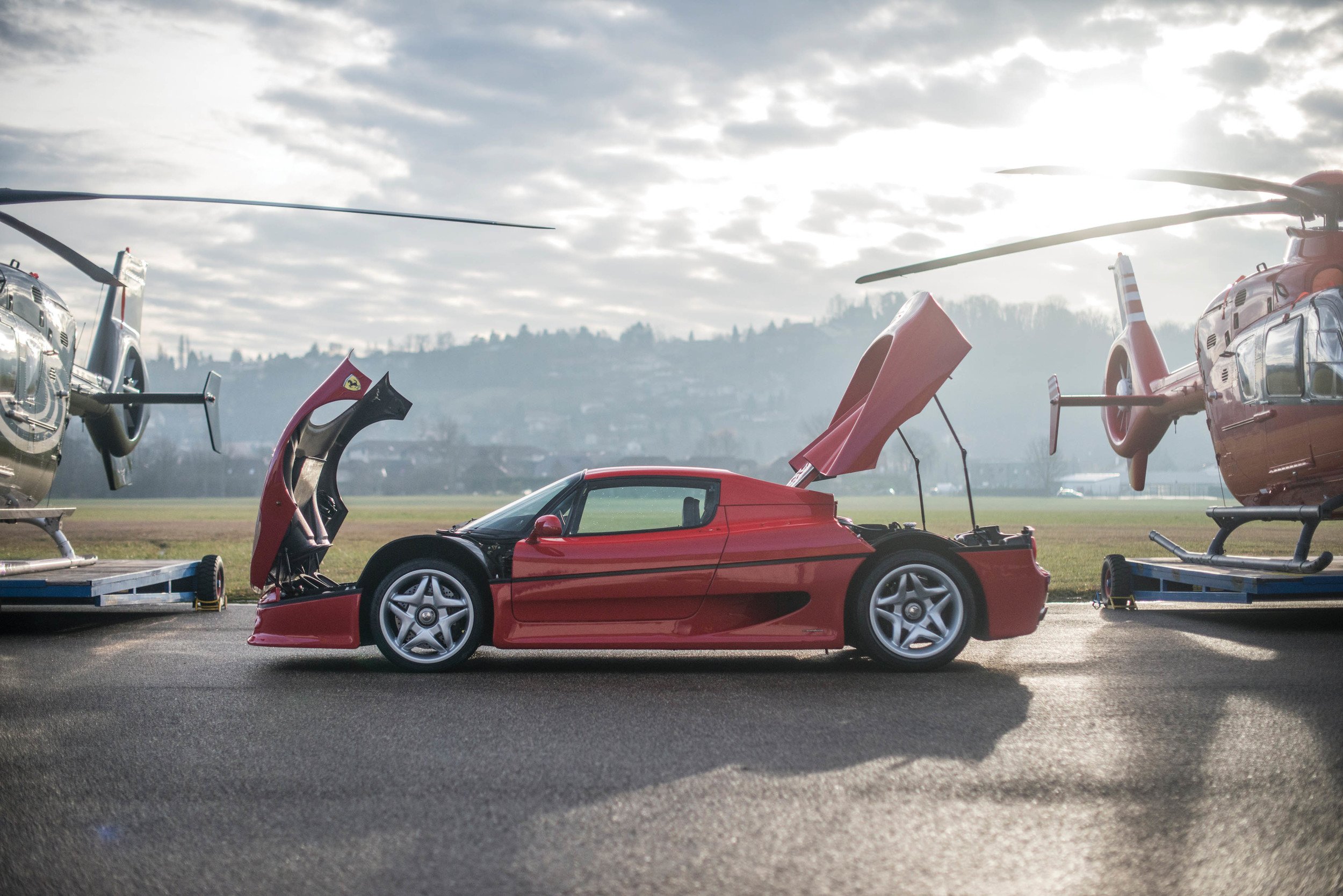 f50, Ferrari, Cars, Supercars, Red, 1995 Wallpaper