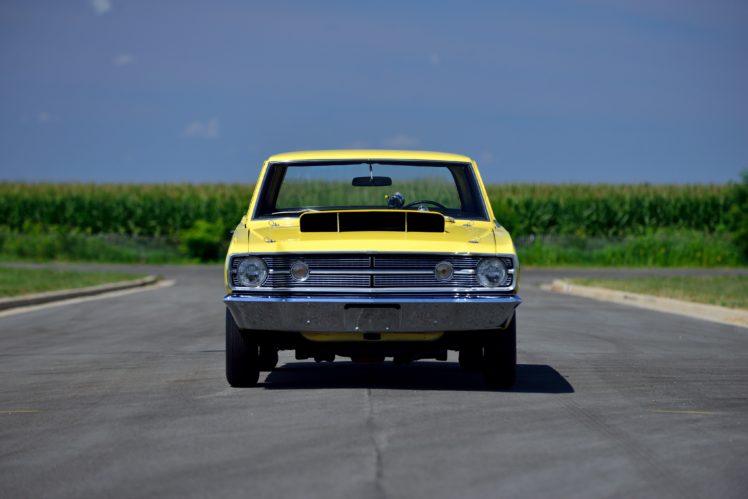 1968, Dodge, Dart, Hemi, Lo23, Super, Stock, Cars, Coupe, Classic, Yellow HD Wallpaper Desktop Background