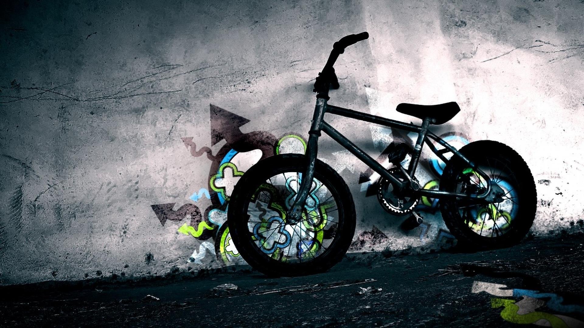 bmx, Bicicleta, Acrobatica Wallpaper